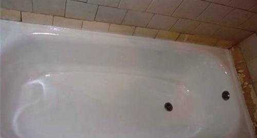 Реставрация ванны жидким акрилом | Суджа